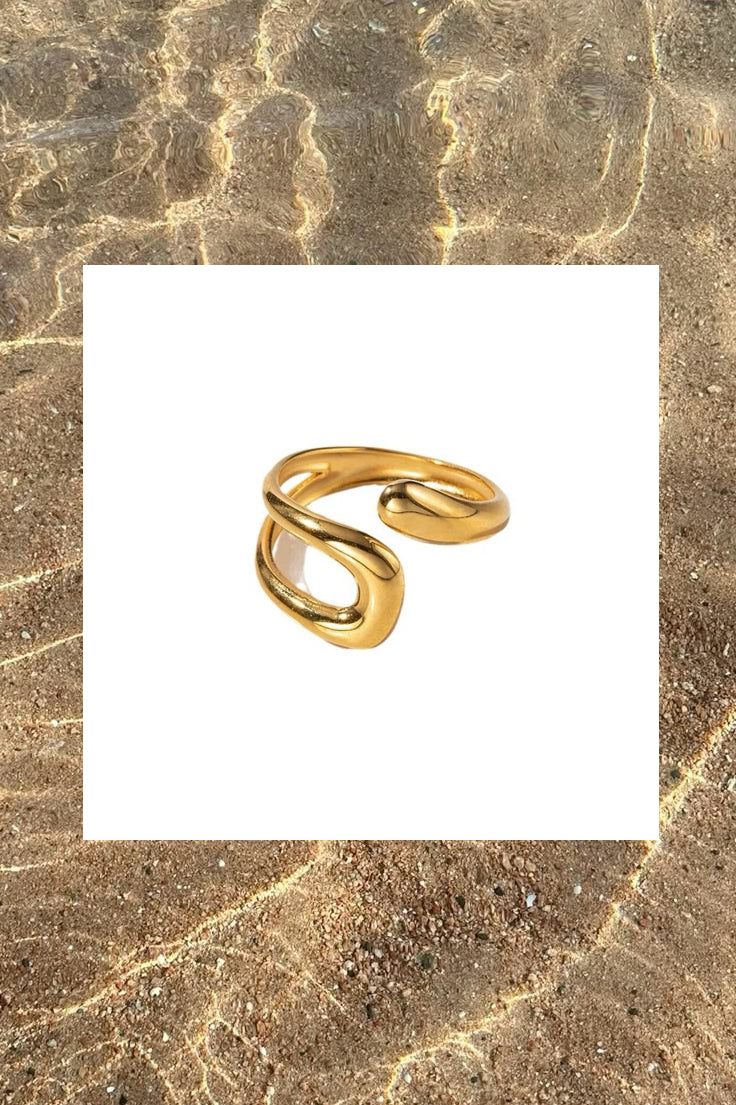 starfish Rings Bracelet 8 pieces Set