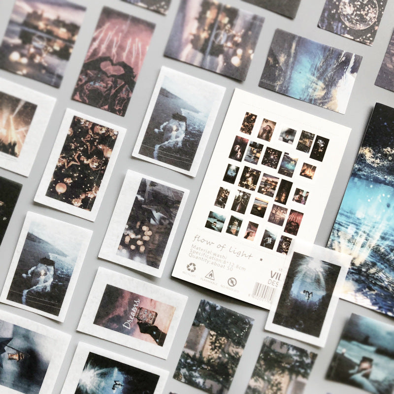 50 tent sticker packs