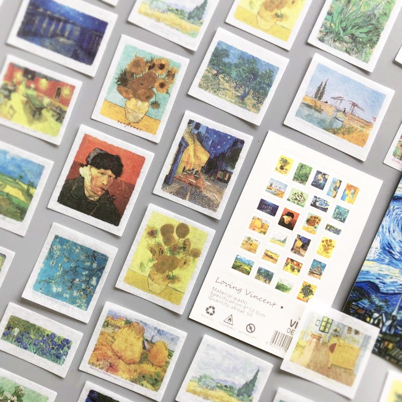 50 tent sticker packs