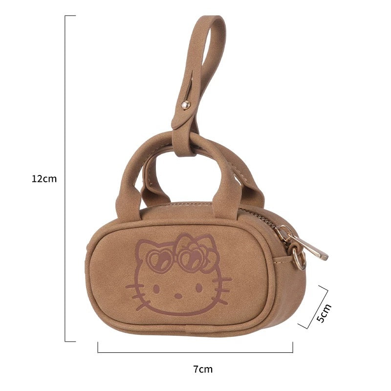 Brown Tanned Hello kitty Bag