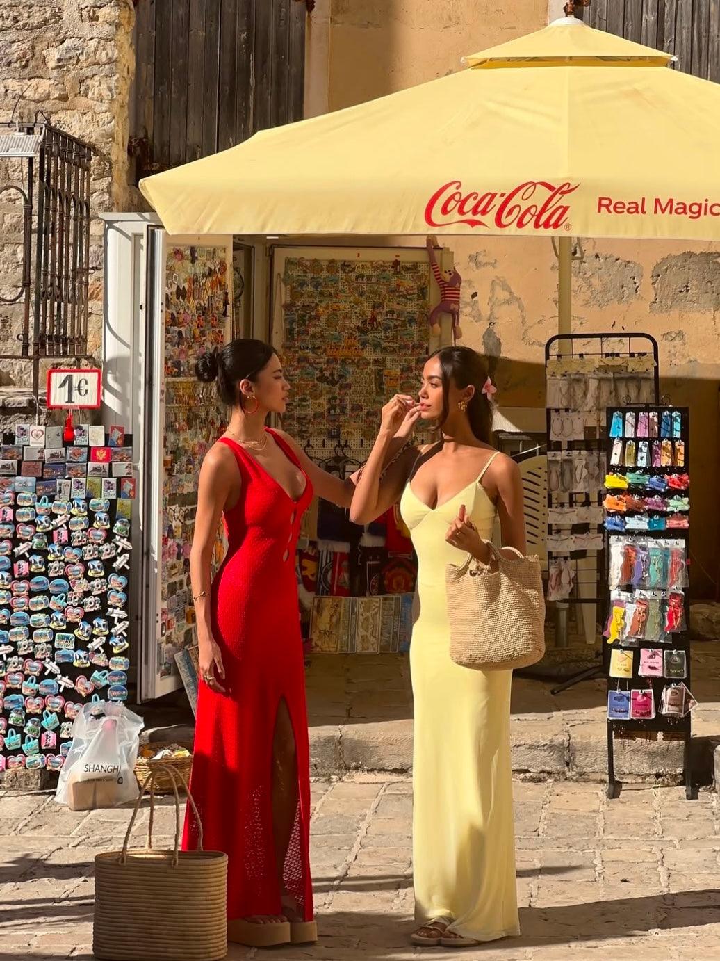 vacation maxi dress