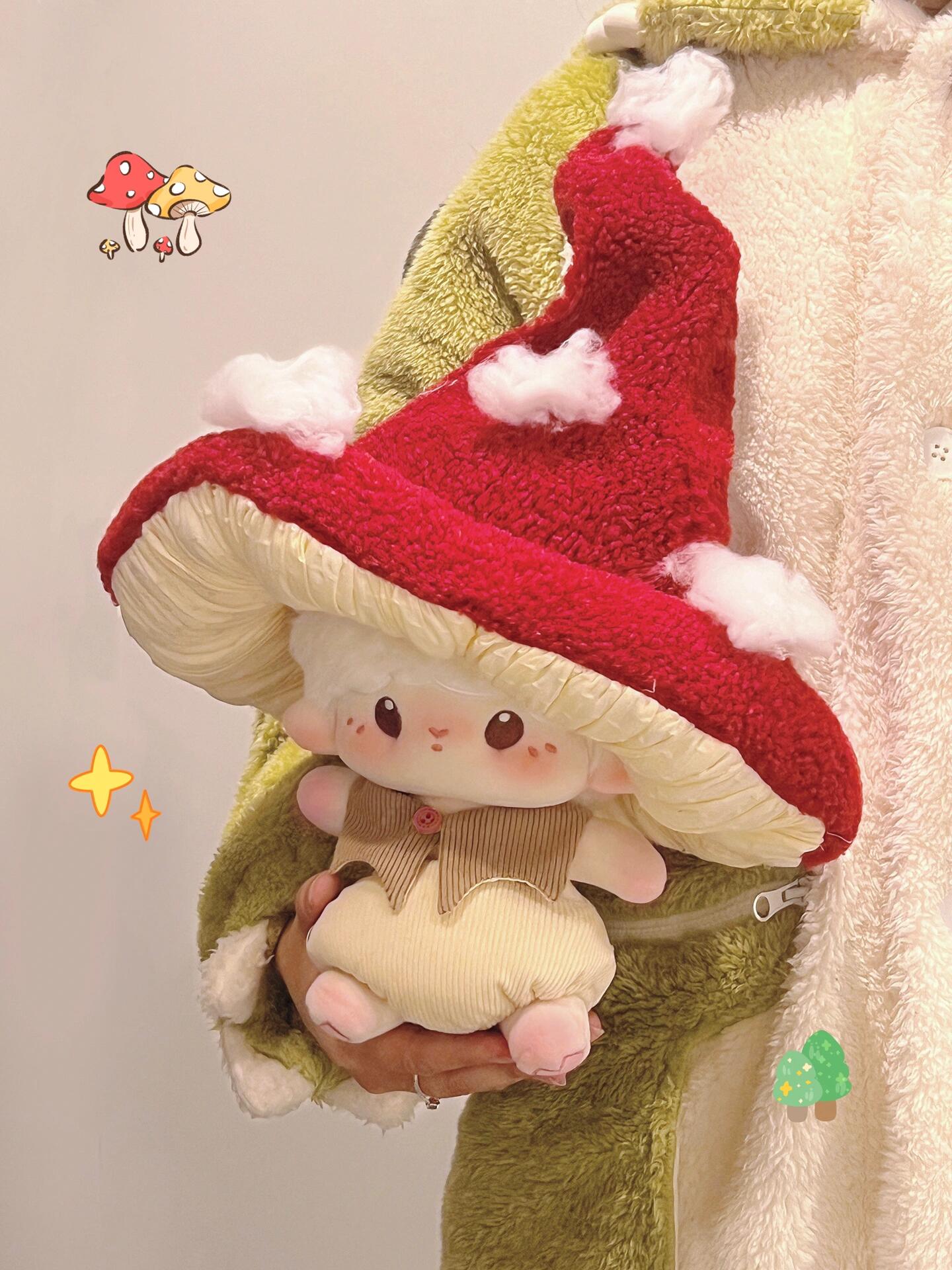 Mushroom Cotton Doll - Perfect Gift Box for Girls