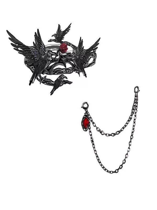 Qin Che throne crow hair band