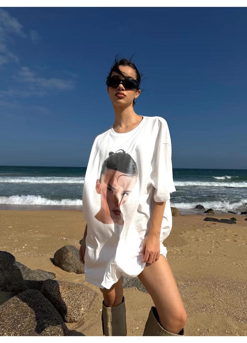 Printed Crew Neck T-Shirt