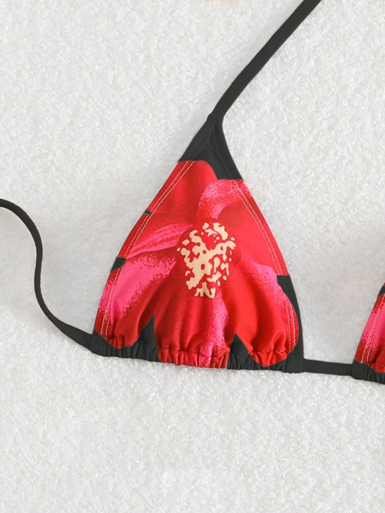 flower bikini