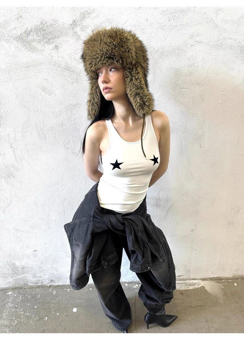 White star vest