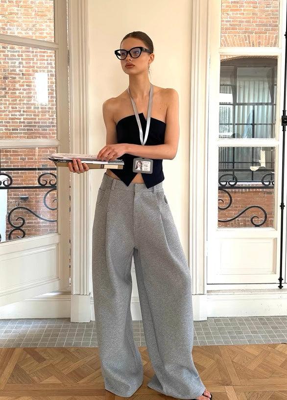 tube top pants set