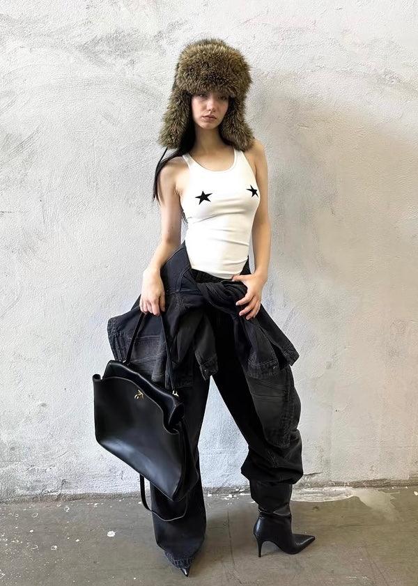 White star vest