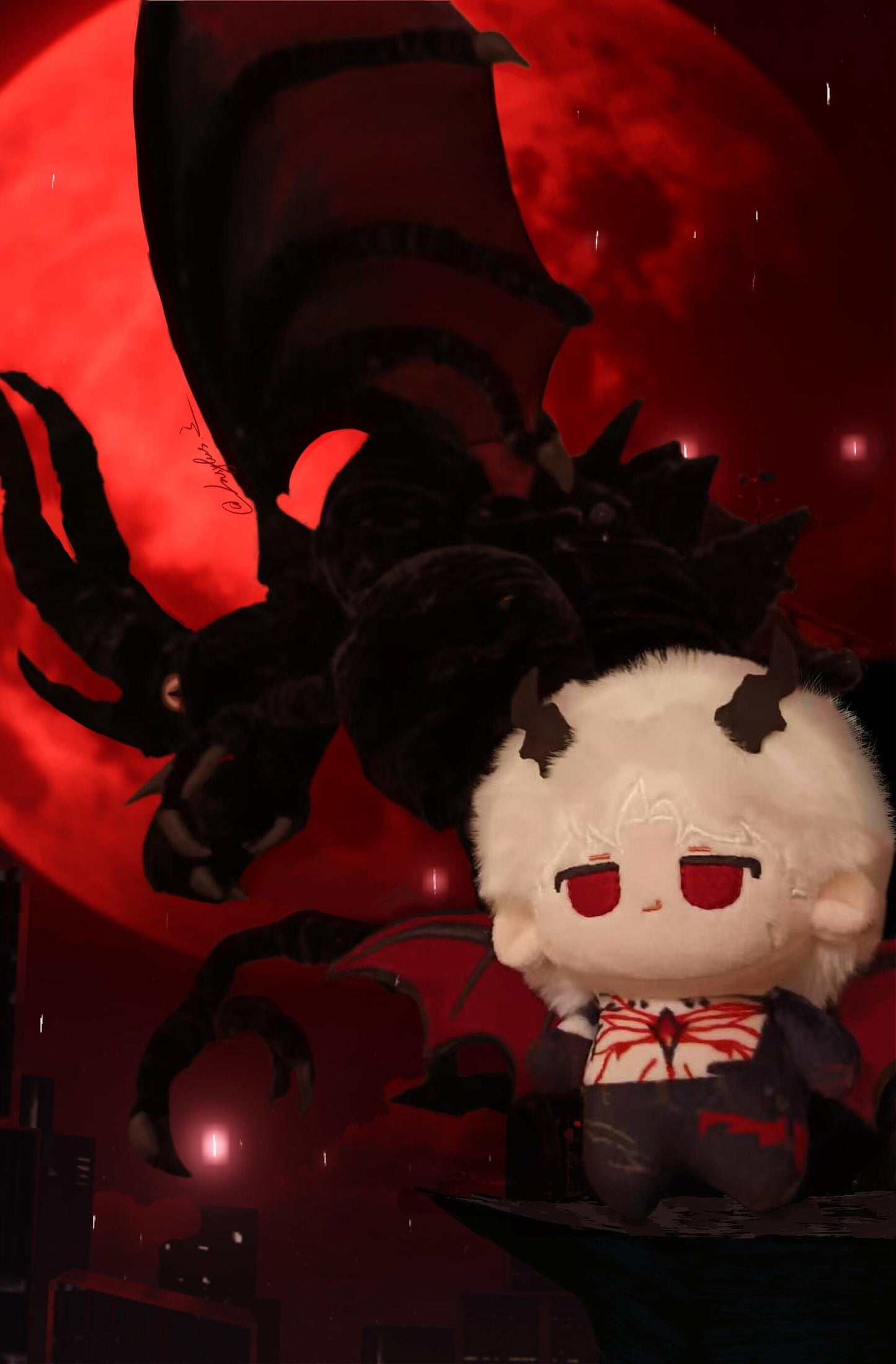Sylus(Qin Che)devil plush doll