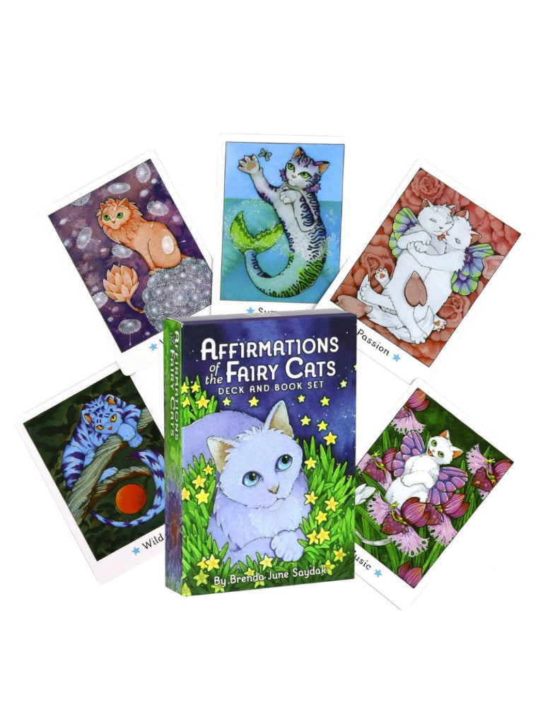 Affirmations of the Fairy Cats Tarot 41Cards