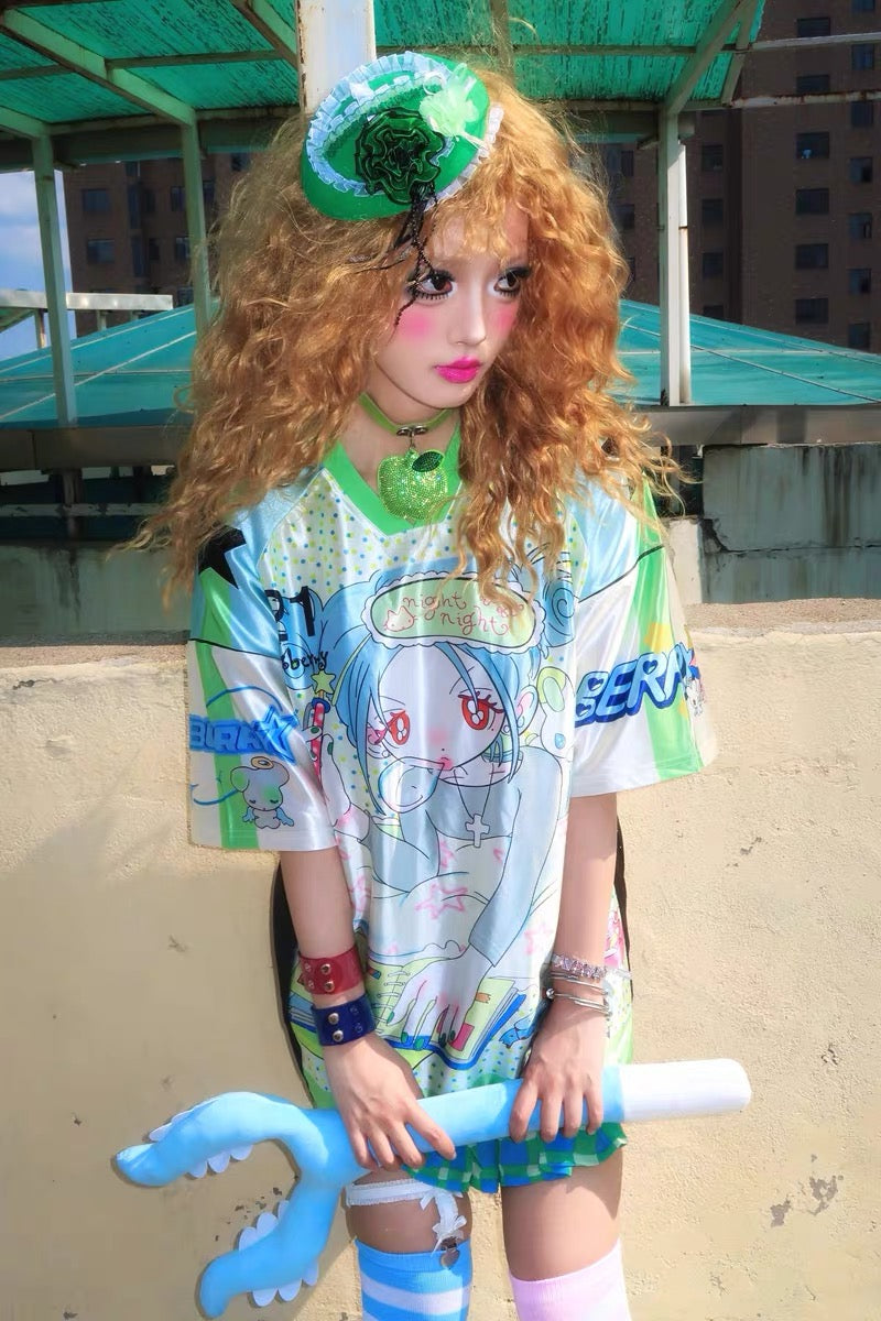 No. 21 Girls Short Sleeve Jersey