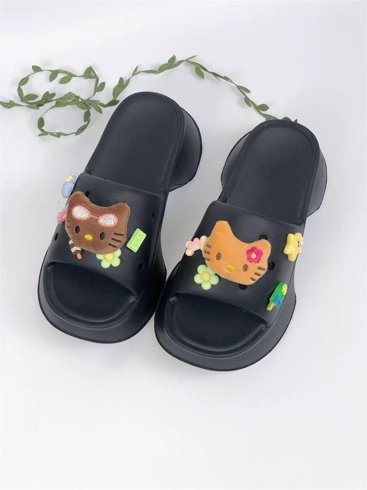 Rose Pink Hellokitty shoes