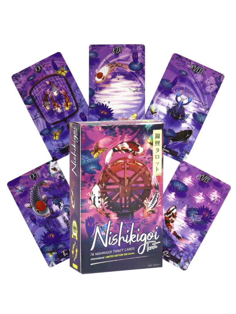 78 koi tarot cards