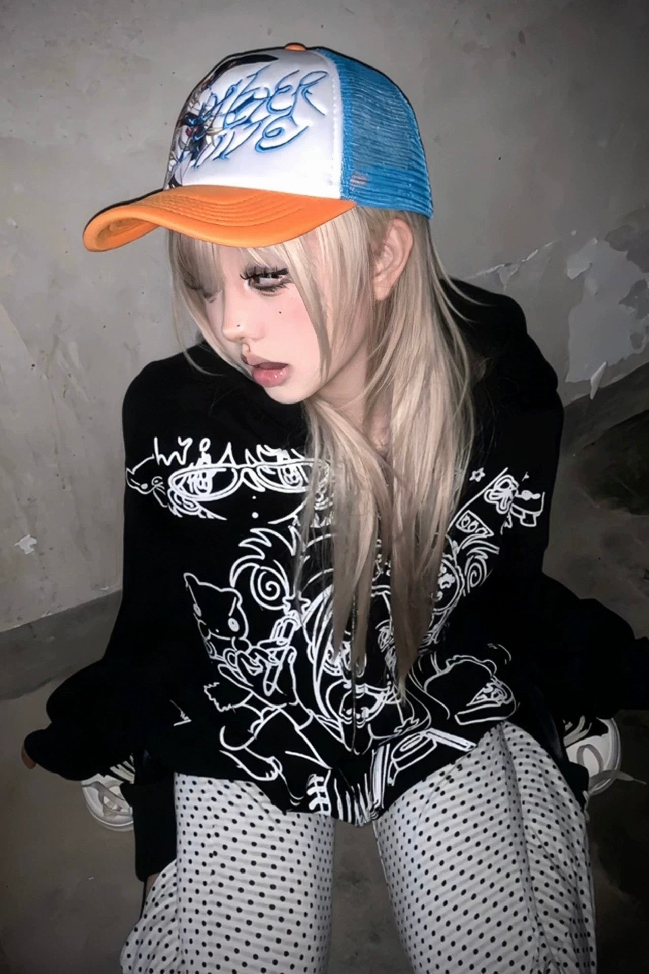 Black Rabbit Hoodie Jacket