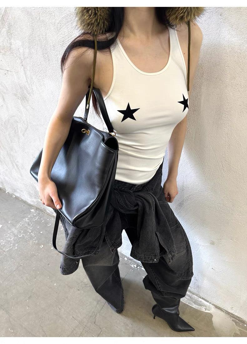 White star vest