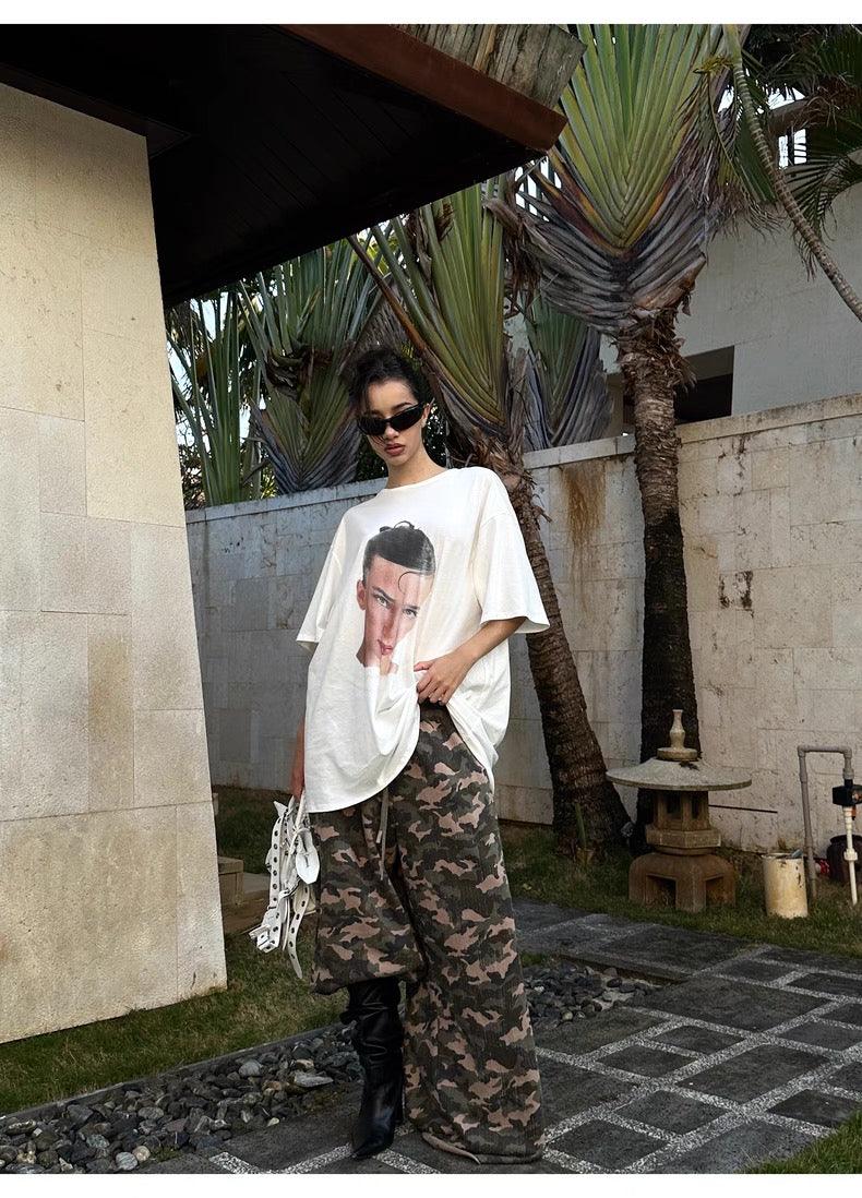 Printed Crew Neck T-Shirt