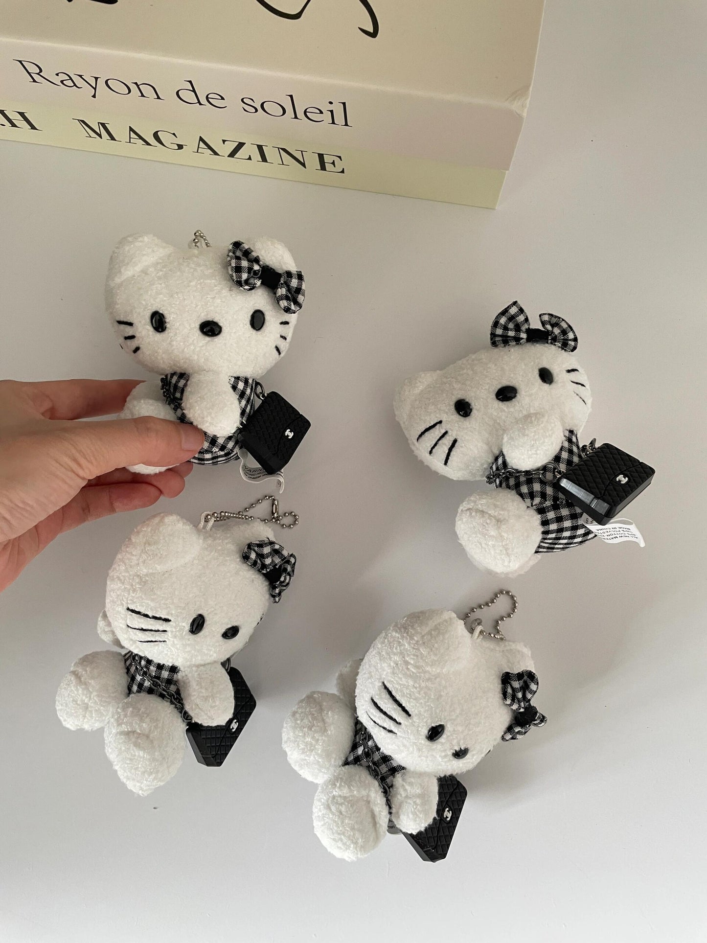 Missy kitten plush pendant