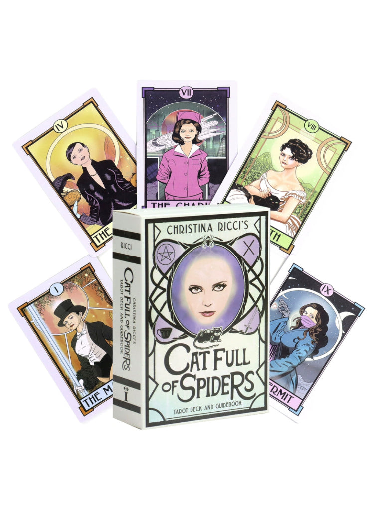 78 Spider Cat Tower Cards in English