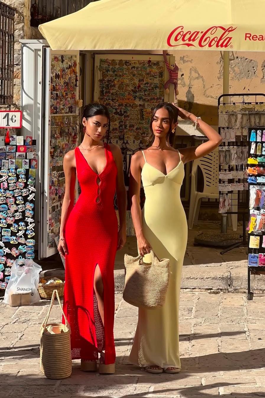 vacation maxi dress