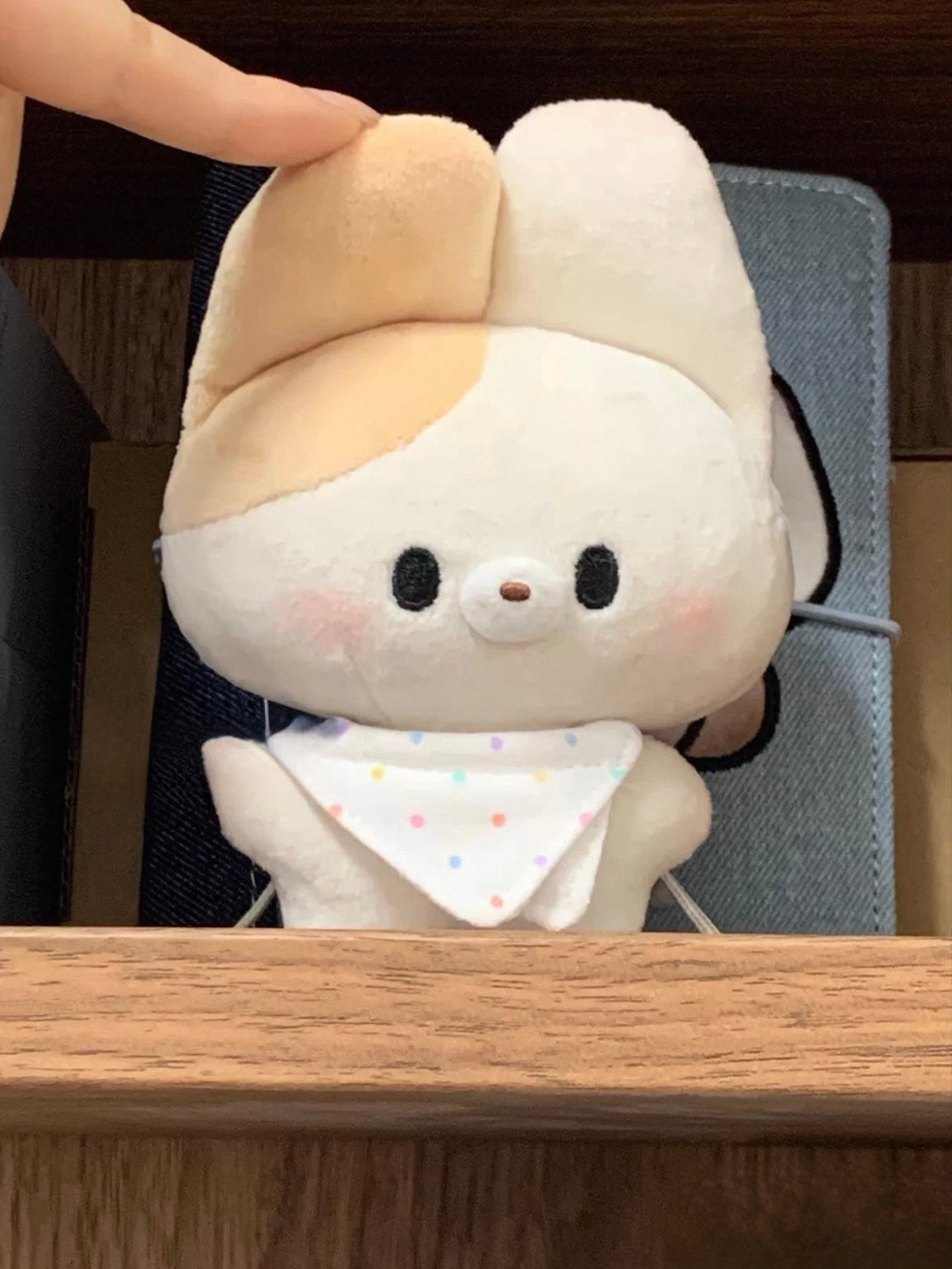 Mantou cat pudding rabbit plush charm