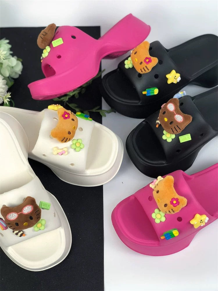 Rose Pink Hellokitty shoes