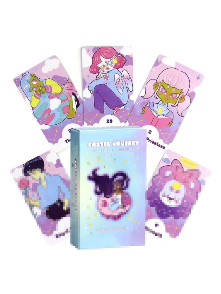 Pastel Journey Tarot card
