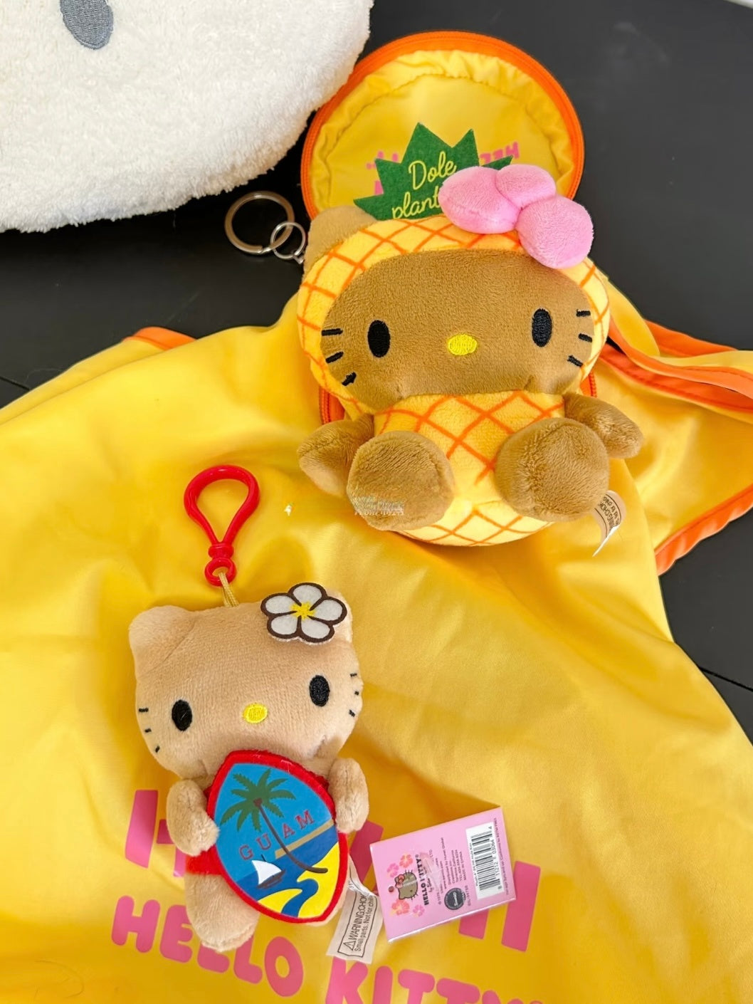 Skateboard Hawaiian black kitty