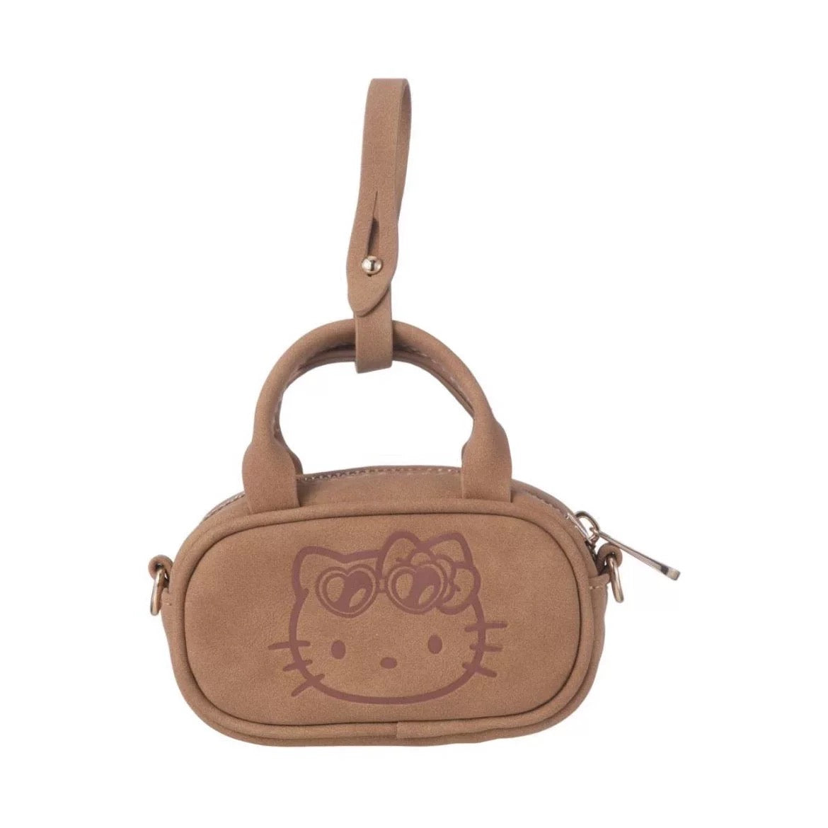 Brown Tanned Hello kitty Bag