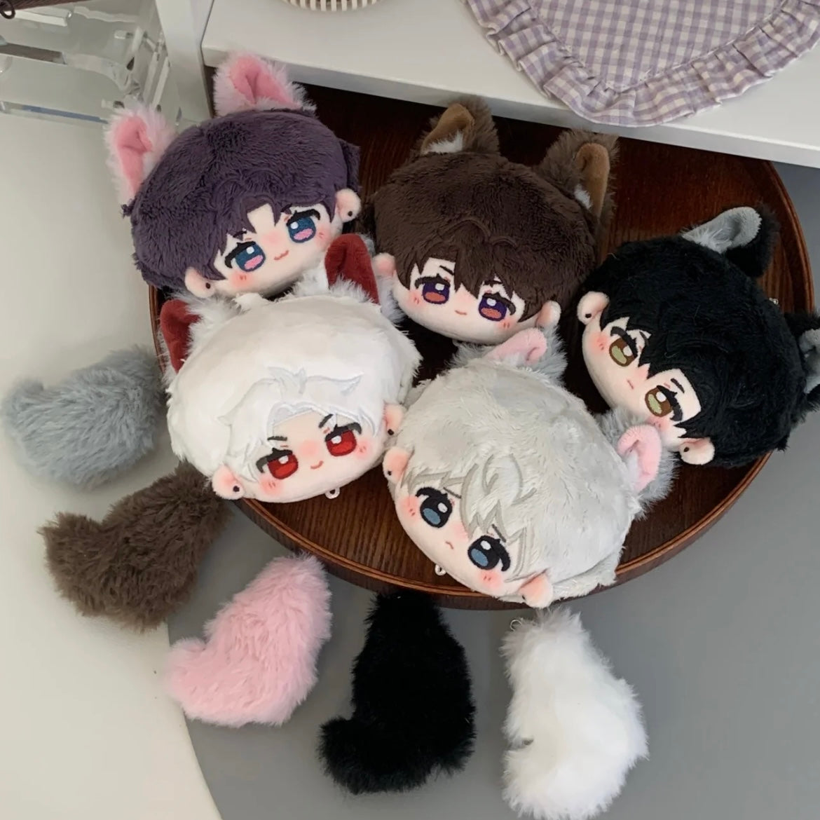 Sylus cute tail plush toy