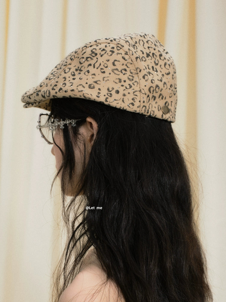 You can wear a leopard print forward hat in reverse
