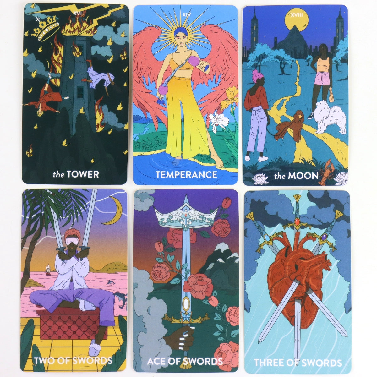 78 Neoteric Feminine Tower Cards