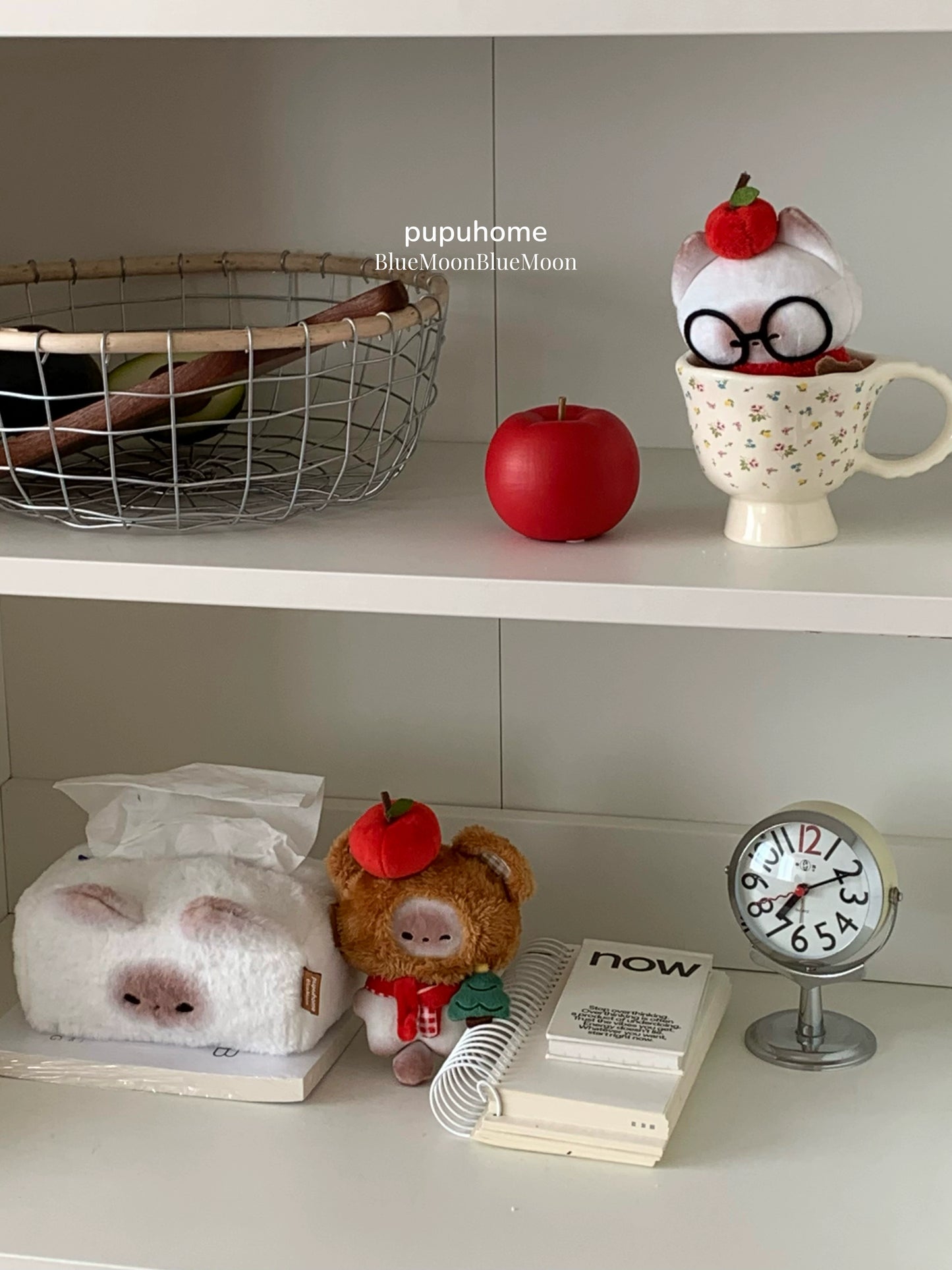 Kitten Mantou cat pupu plush tissue box