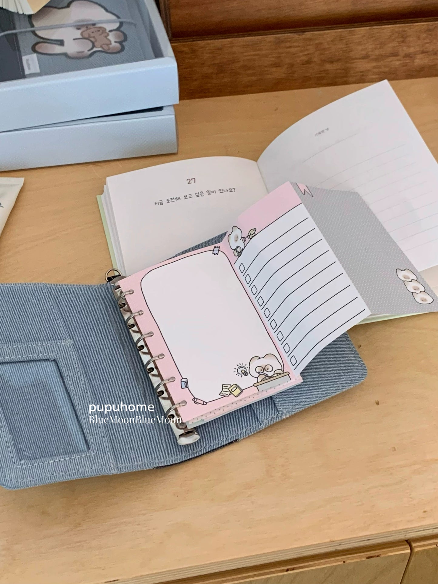 Mantou Cat Pupu Passport Package Account Book