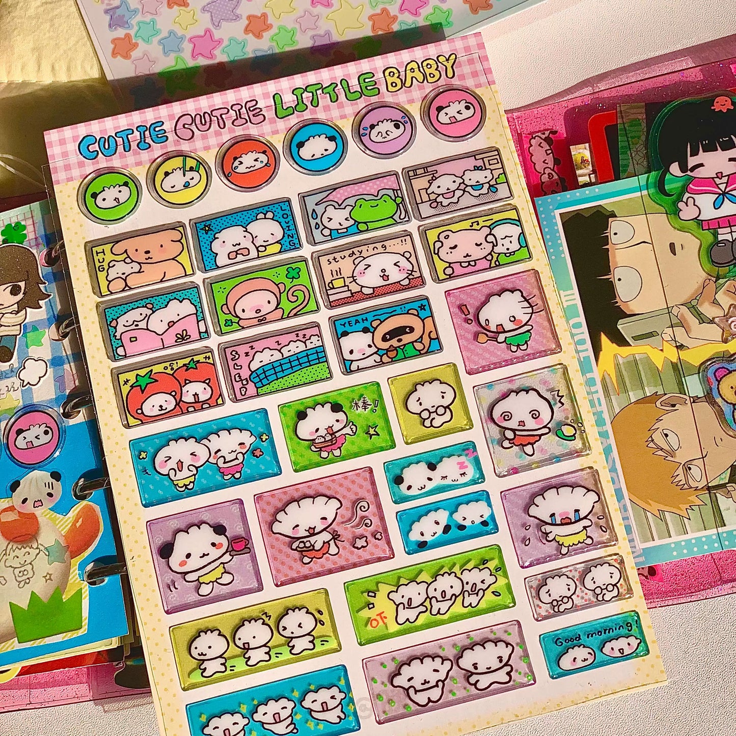 Goodnight Lamb Retro Bubble Posting Showa