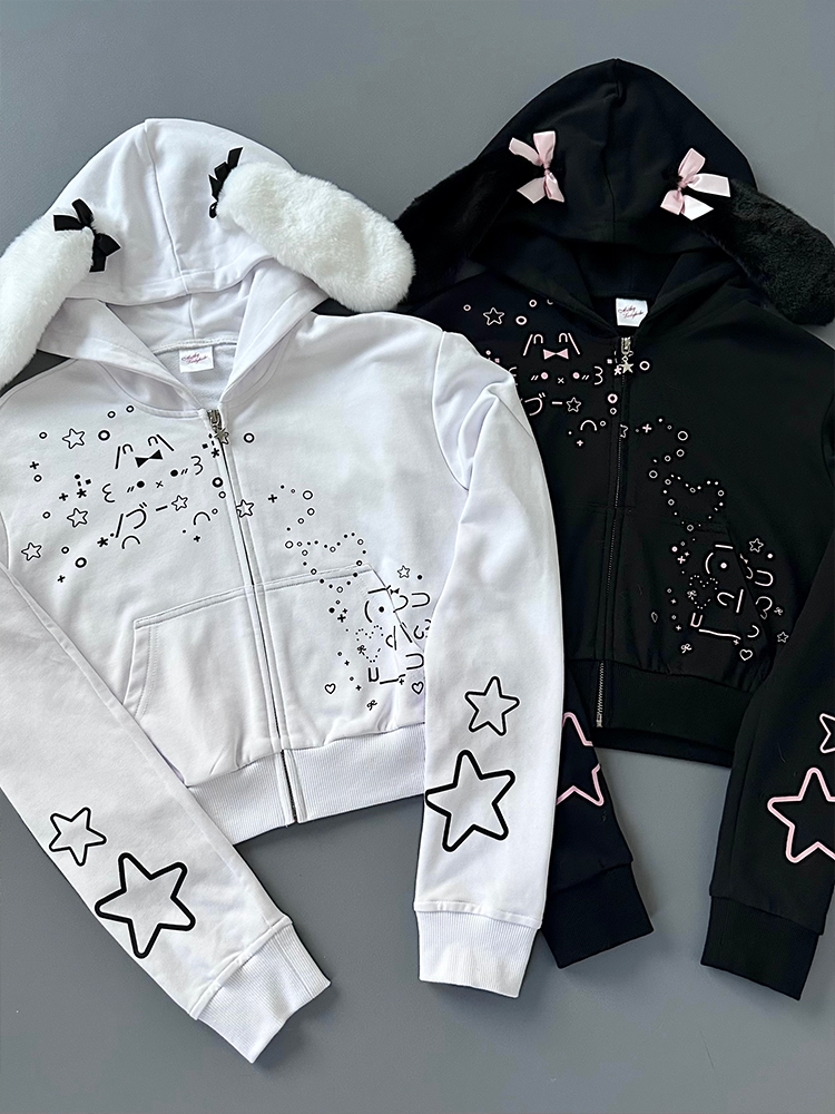 rabbit ear hoodie