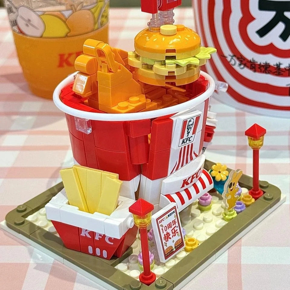 KFC Meituan 10th Anniversary Building Blocks
