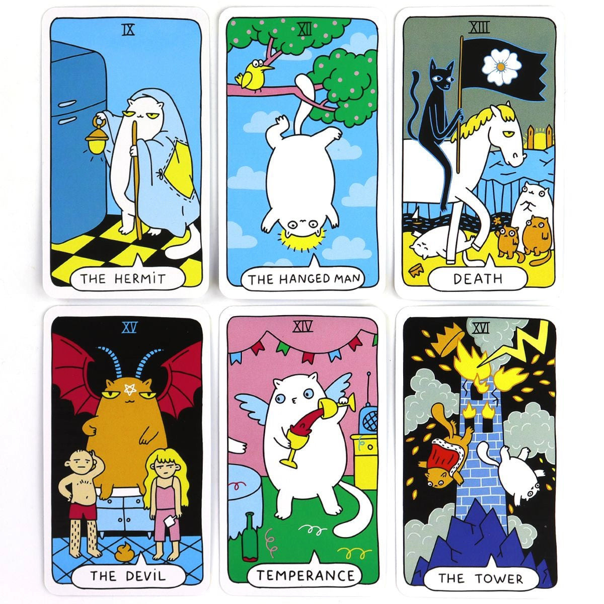 Wyspell Cat Tarot Cards
