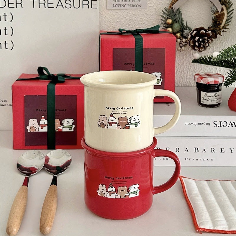 New Year Christmas mug gift box