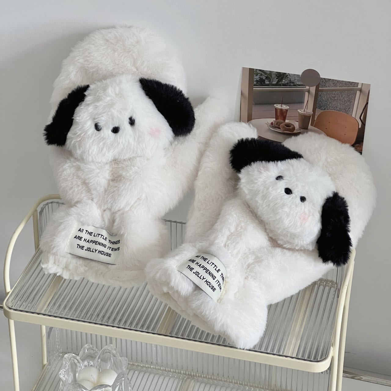 Hello Kitty plush gloves