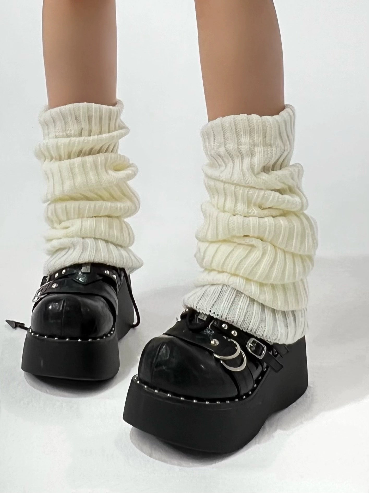 White Socks 70cm Long socks