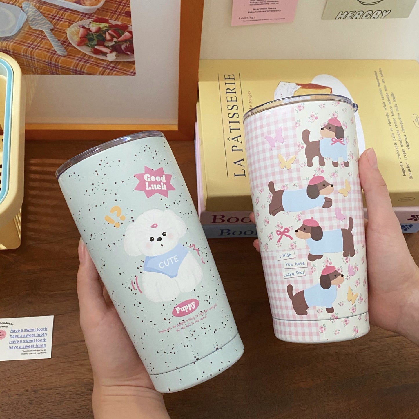 Sausage dog tumbler