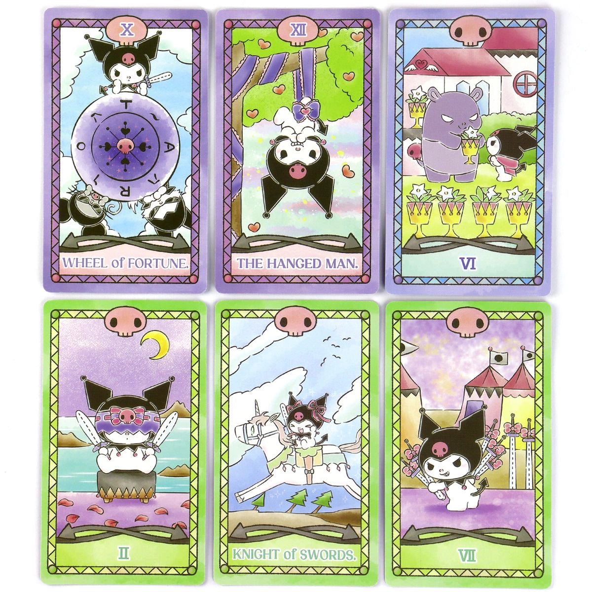 Luna's kuromi tarot