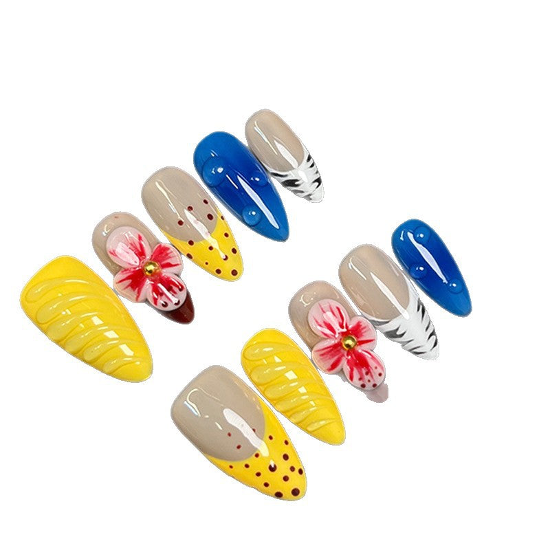 Dopamine candy colored handmade armor with carved three-dimensional patterns