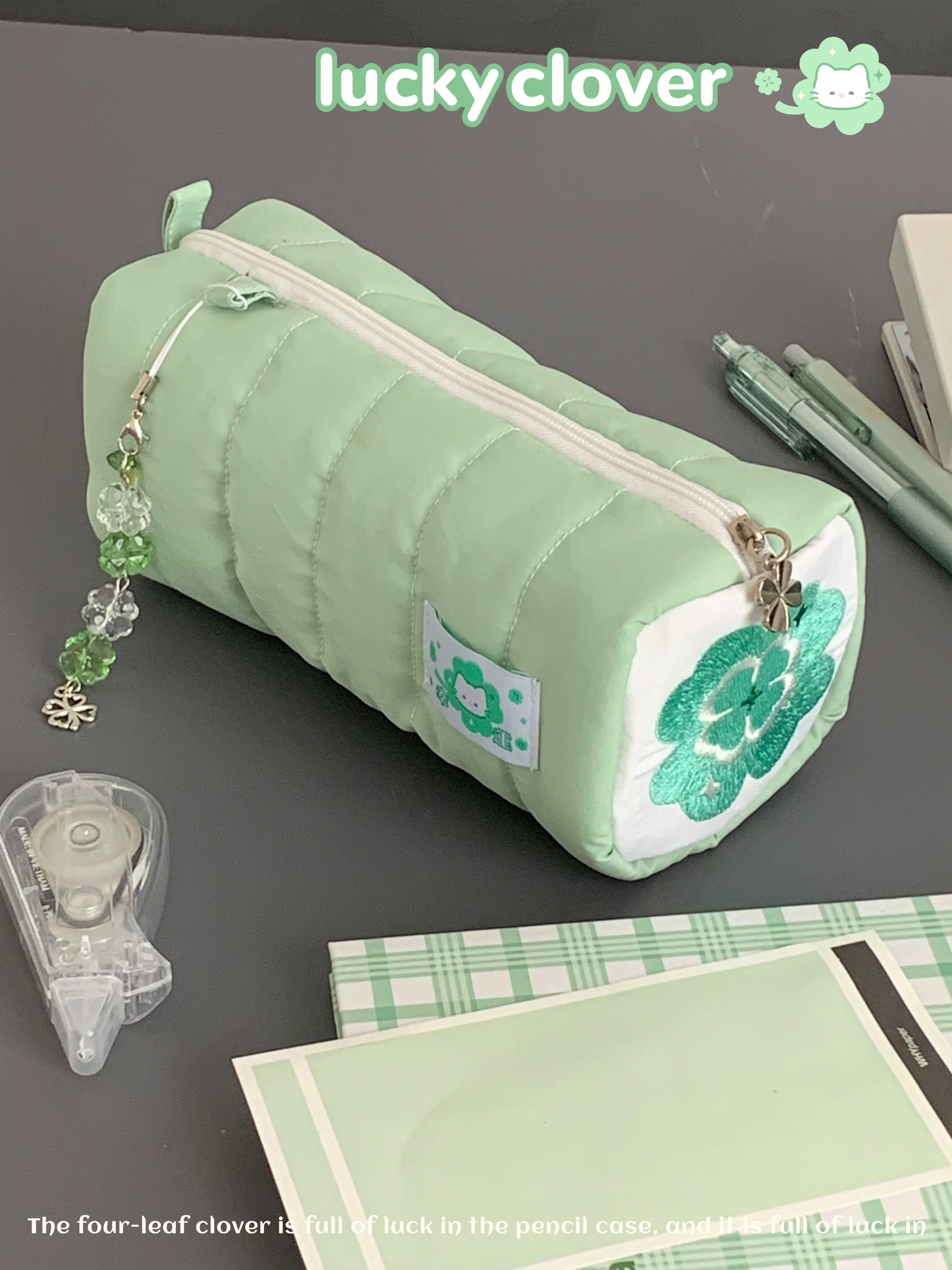 Lucky Clover Pen Case