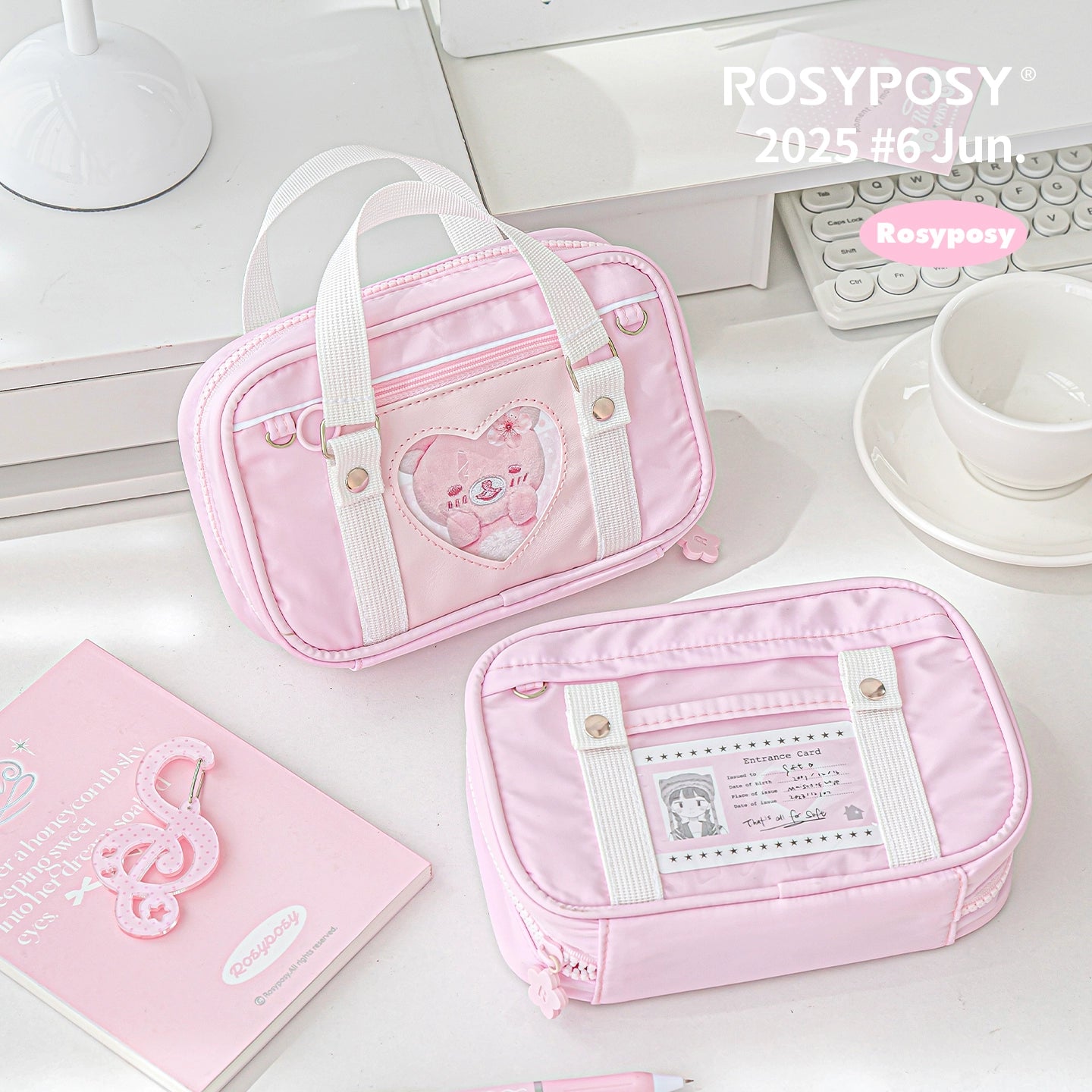 Pink Uniform Handheld Storage Bag