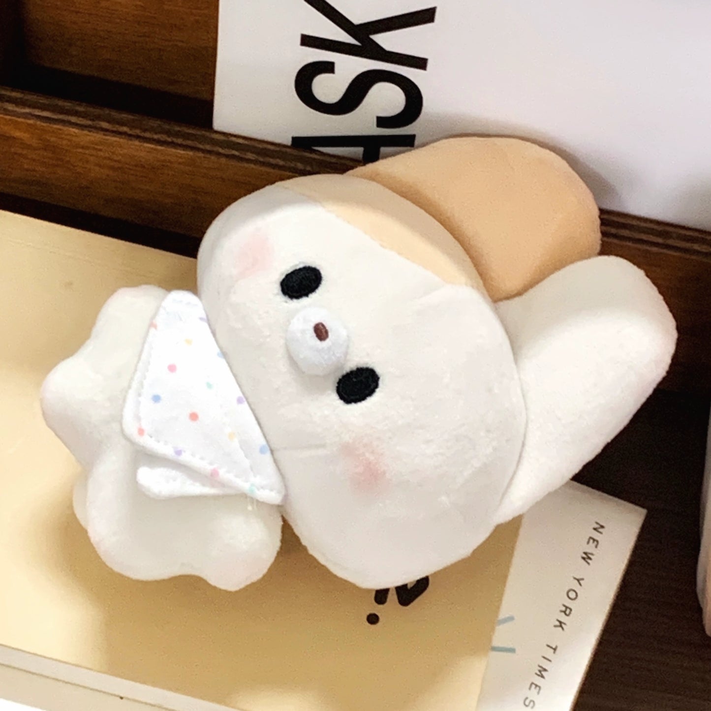 Mantou cat pudding rabbit plush pendant