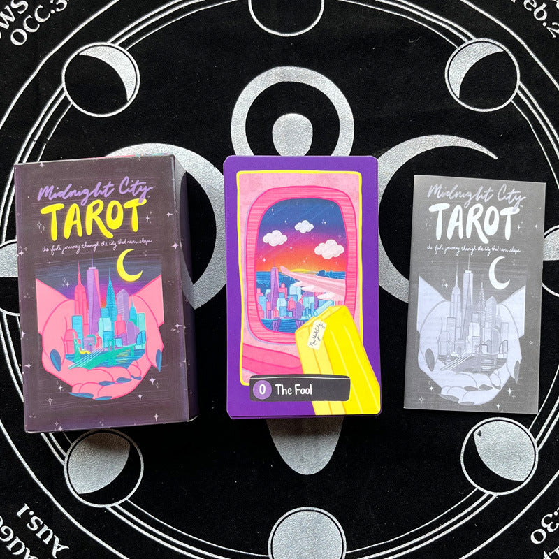 midnight city Tarot card