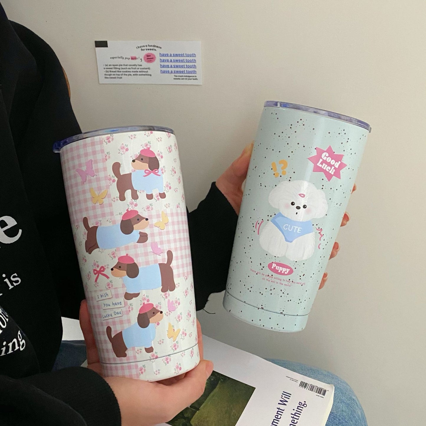 Sausage dog tumbler