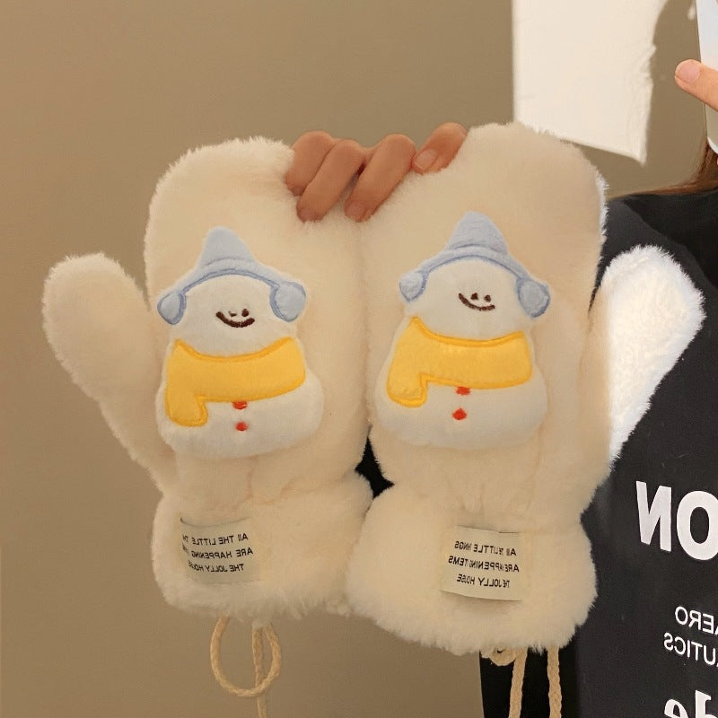 Hello Kitty plush gloves