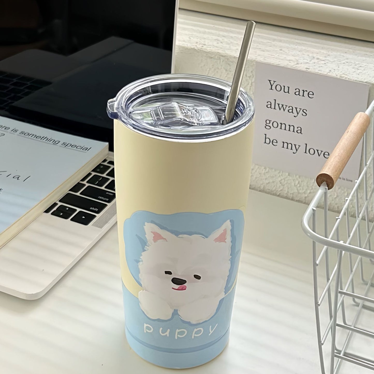 Cute Western Highland Dog Tumbler